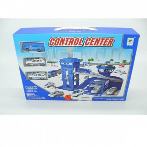 Гараж 2-х уровневый с машинками и аксессуарами (Control Center, B1060625sim)